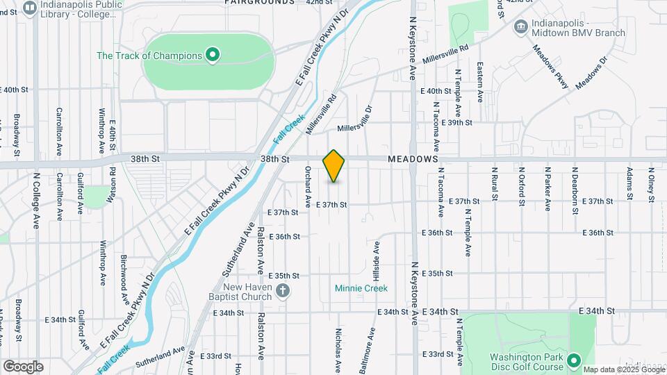 3729 Kinnear Ave Map and Location Details