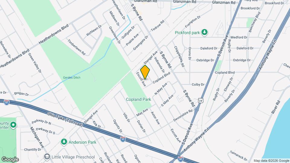 2943 Escott Ave Mapa y Detalles de la Ubicación