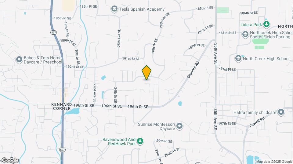 2721 193rd Pl SE Map and Location Details