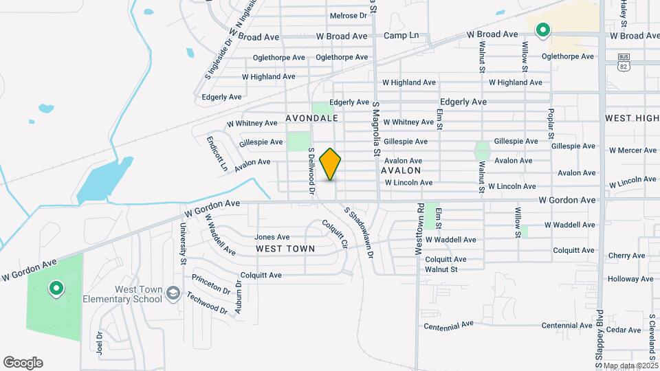 601 S Shadowlawn Dr Map and Location Details