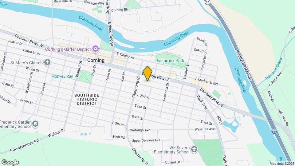 176 Denison Map and Location Details