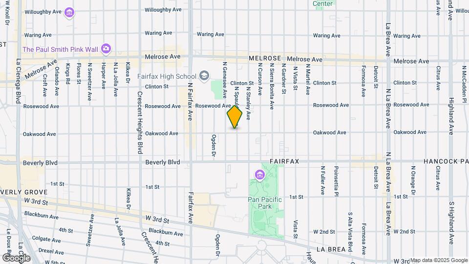 405 N Spaulding Ave Map and Location Details
