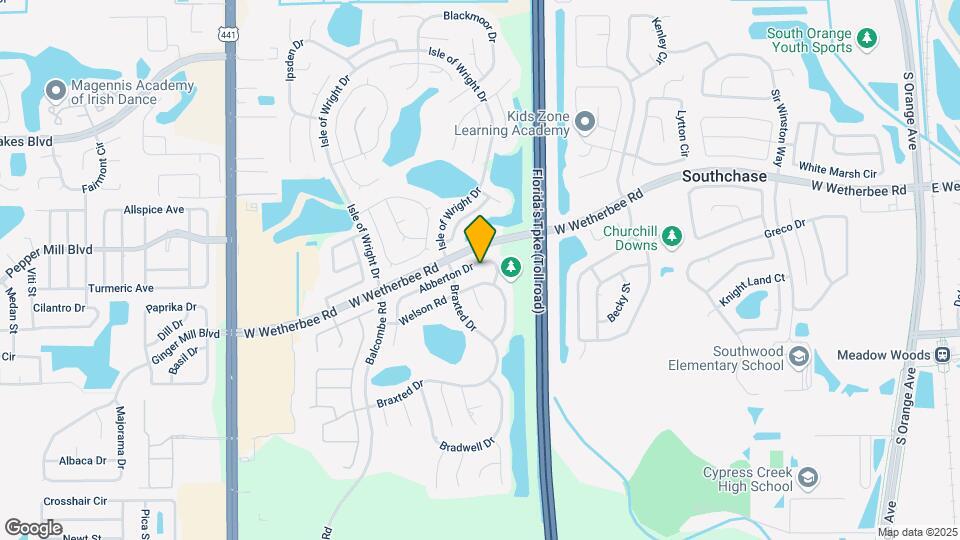 1310 Abberton Dr Map and Location Details