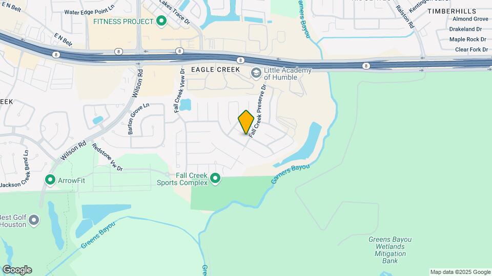 14707 Fall Creek Preserve Dr Map and Location Details