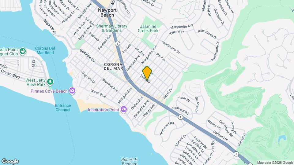 428 Narcissus Ave Map and Location Details