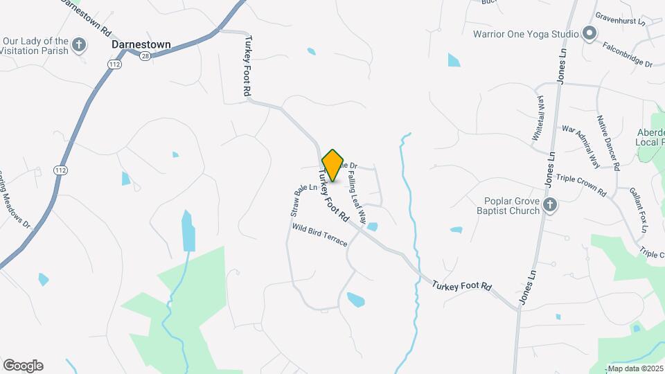 14616 Falling Leaf Way Map and Location Details