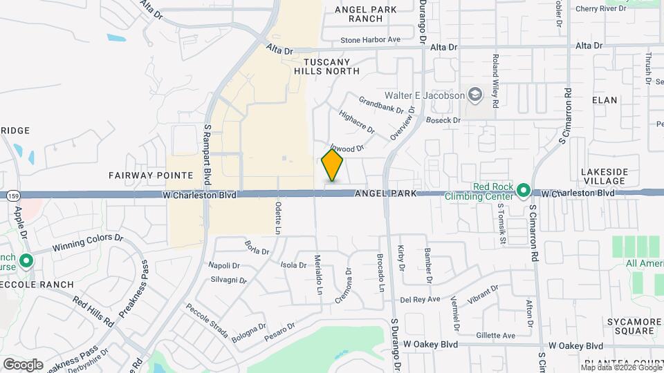 8600 W Charleston Blvd, Unit 2133 Map and Location Details