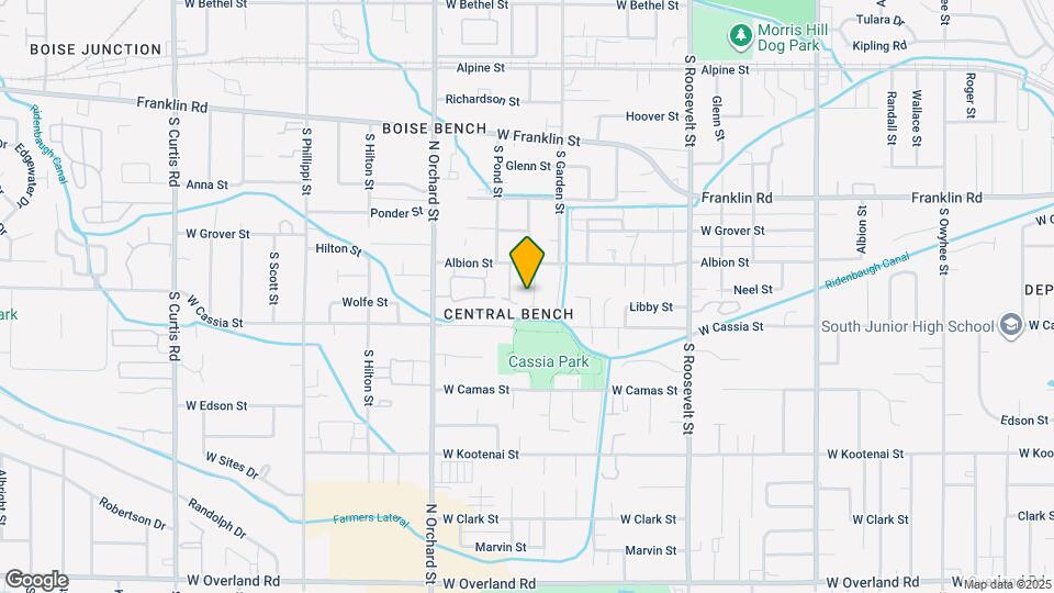 723 S Coral Pl Map and Location Details