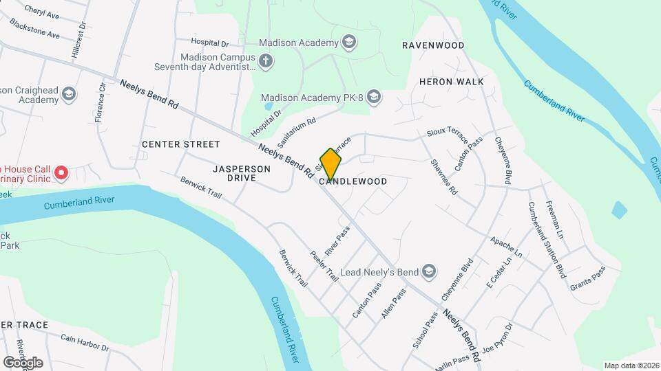 2128 Candlebrook Ct Map and Location Details