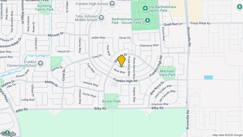 10266 Patti Way Map and Location Details