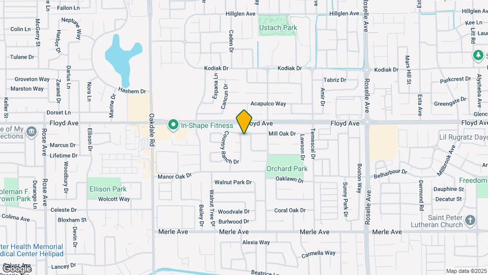 2504 Spring Water Dr Map and Location Details