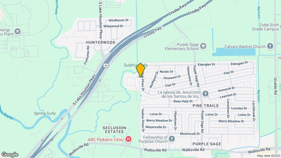6239 Hollow Pines Dr Map and Location Details