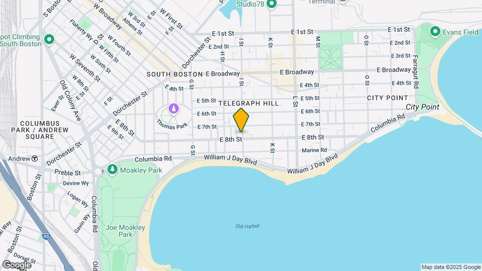 540 E 8th St, Unit 2 Map and Location Details