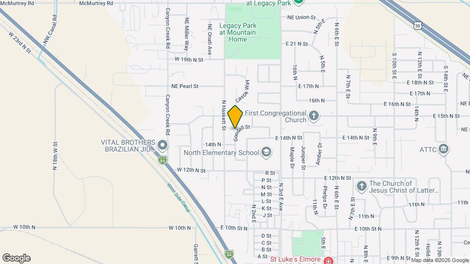 127 Goodall St Map and Location Details