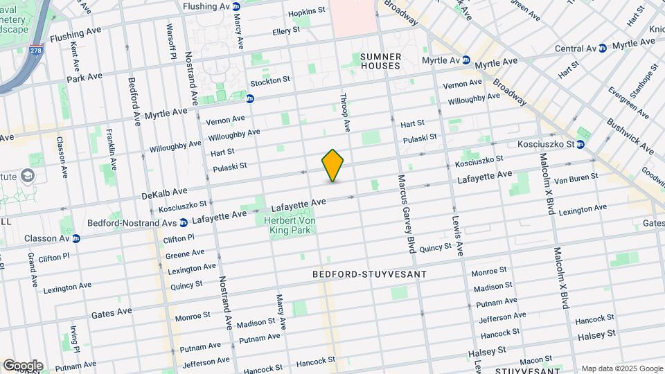 264 Kosciuszko St Map and Location Details