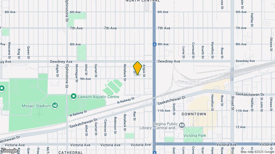 1581 Rae St Map and Location Details