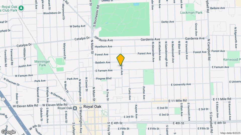 421 E Farnum Ave Map and Location Details