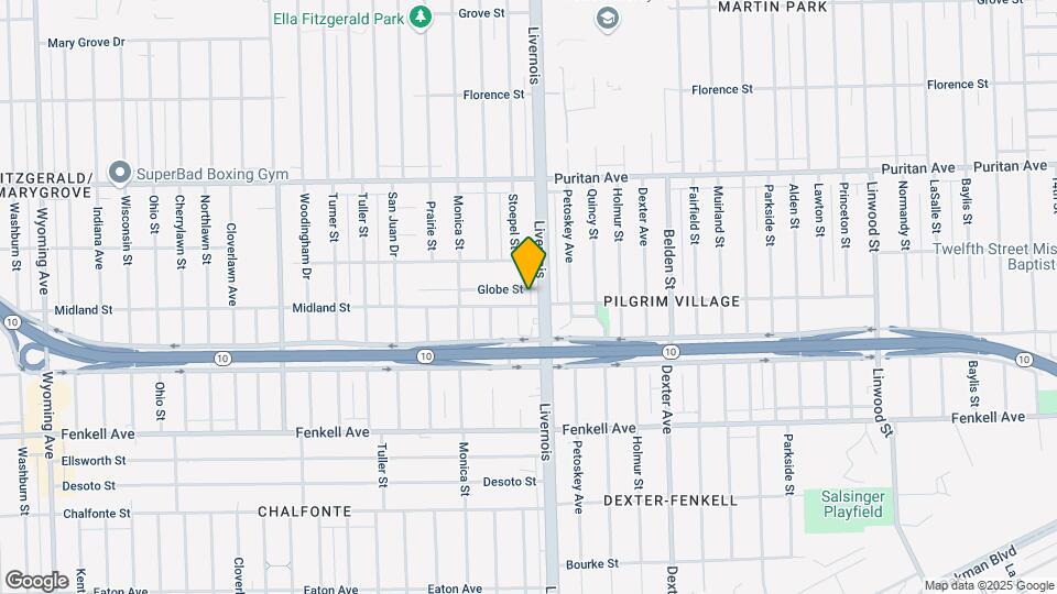 6330 Midland St Map and Location Details