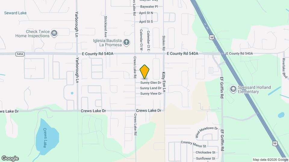 4138 Sunny Glen Dr Map and Location Details