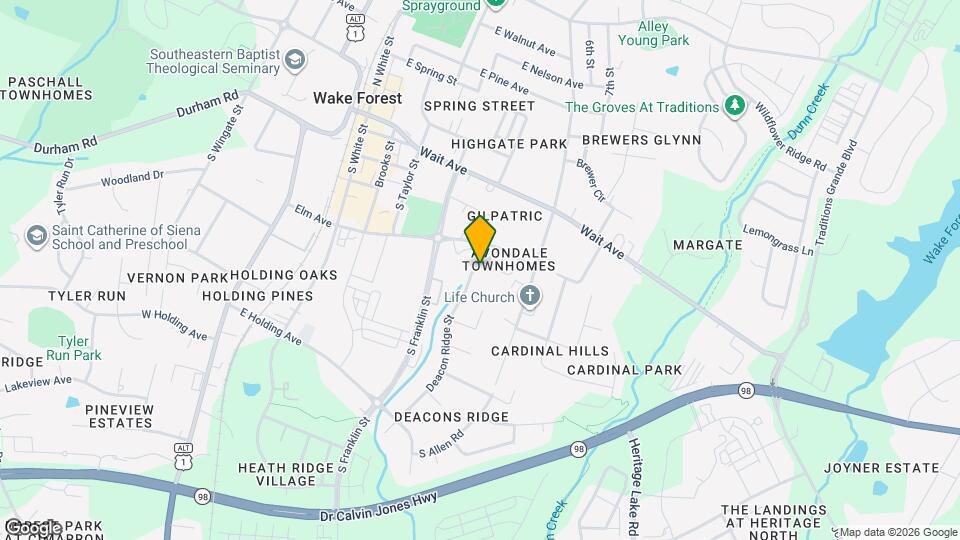 207 Deacon Ridge St Map and Location Details