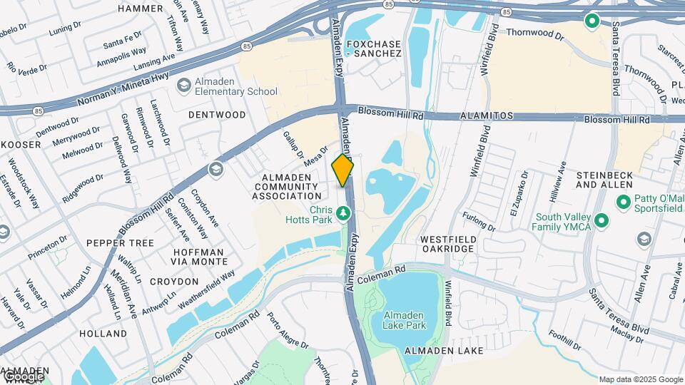 5743 Almaden Expy Mapa y Detalles de la Ubicación