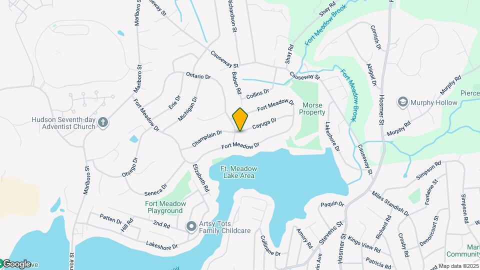 1 Cayuga Dr Map and Location Details
