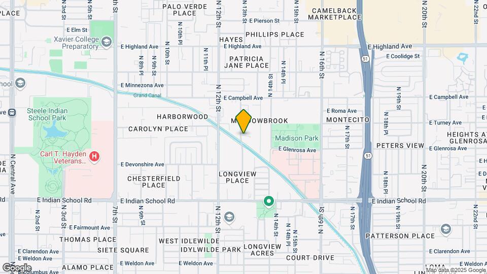 4329 N Longview Ave Mapa y Detalles de la Ubicación