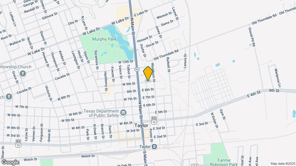 820 Porter St Map and Location Details