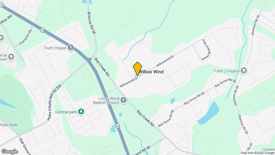 341 Willowwind Dr Map and Location Details
