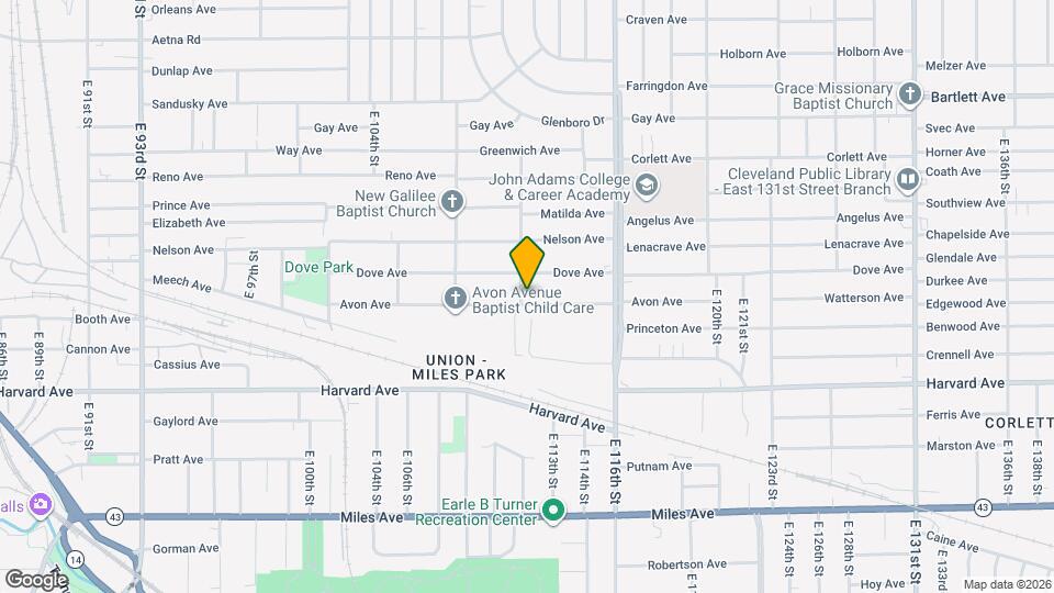 11207 Avon Ave Mapa y Detalles de la Ubicación