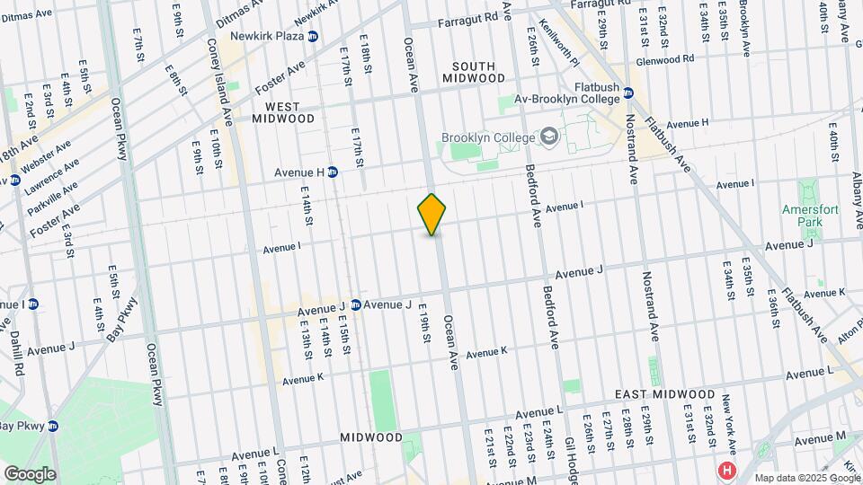 1412 Ocean Ave Mapa y Detalles de la Ubicación