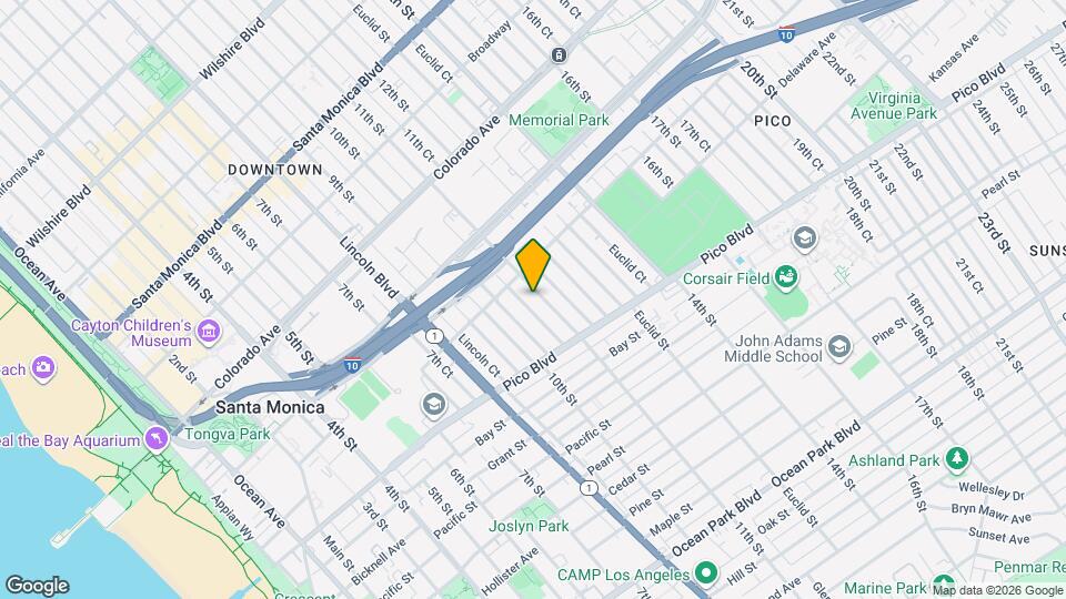 1830 11th St Map and Location Details