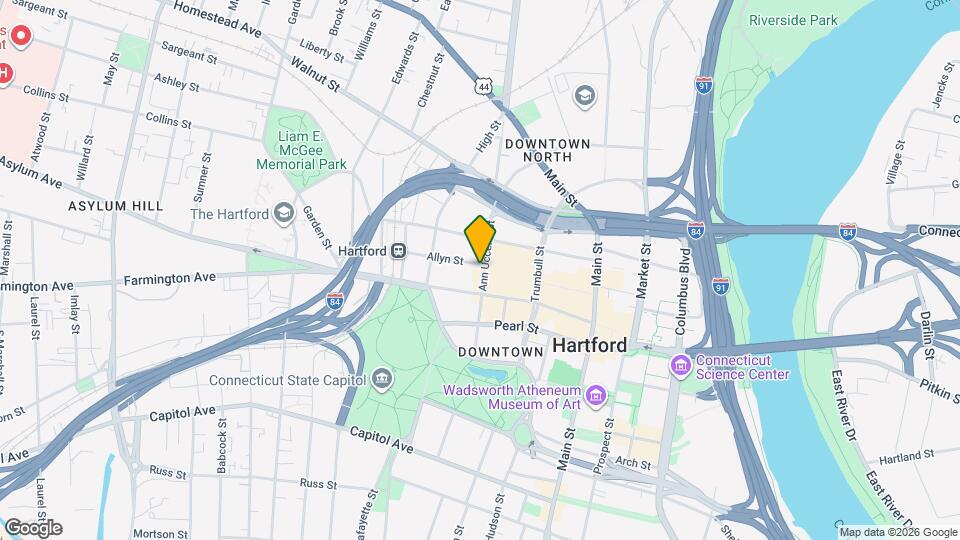 The Grand on Ann Uccello Map and Location Details