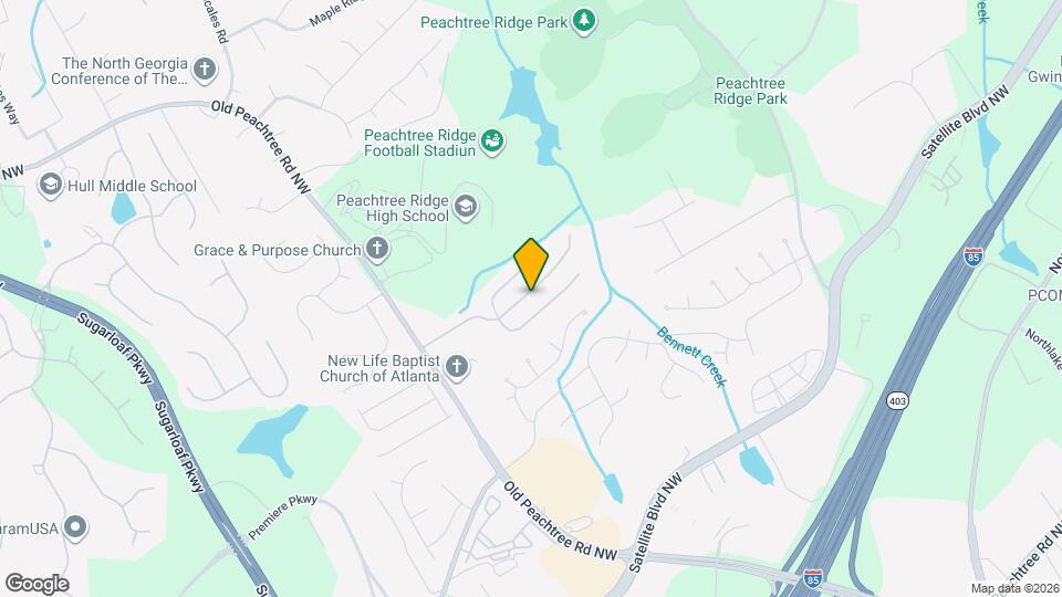 1510 Belmont Hills Map and Location Details