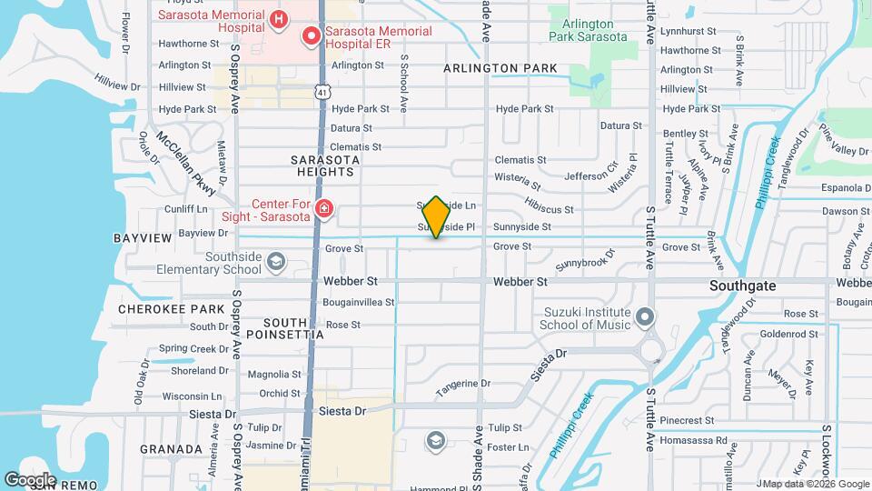 2249 Grove St Map and Location Details
