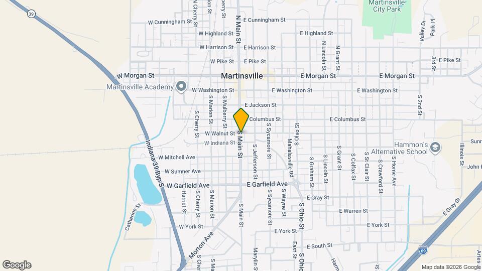 389 S Main St Map and Location Details