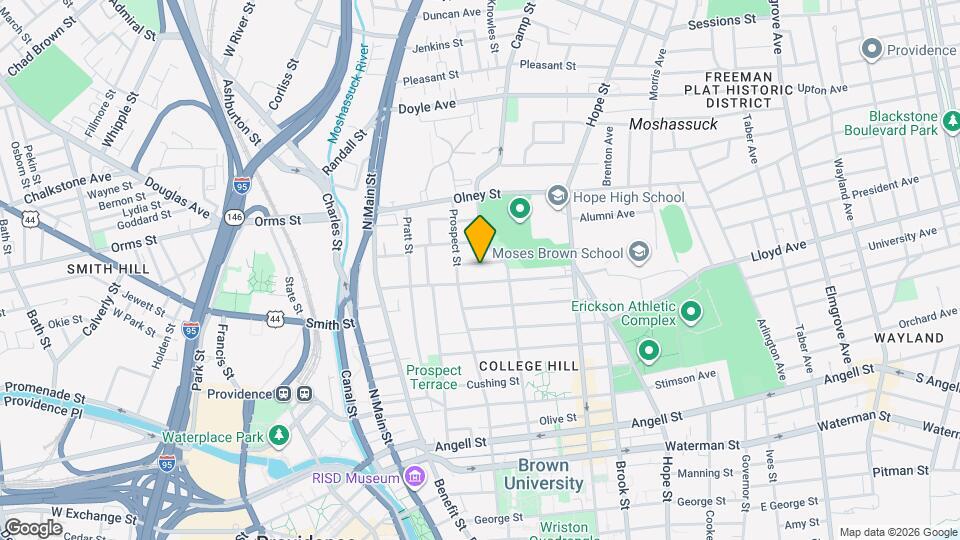 23 Creighton St, Unit 2 Map and Location Details