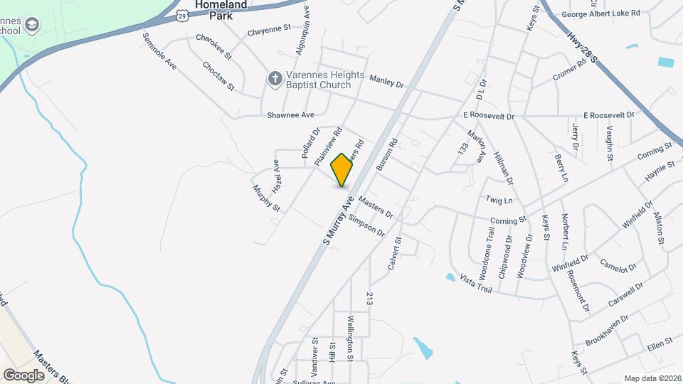 311 Masters Dr Map and Location Details