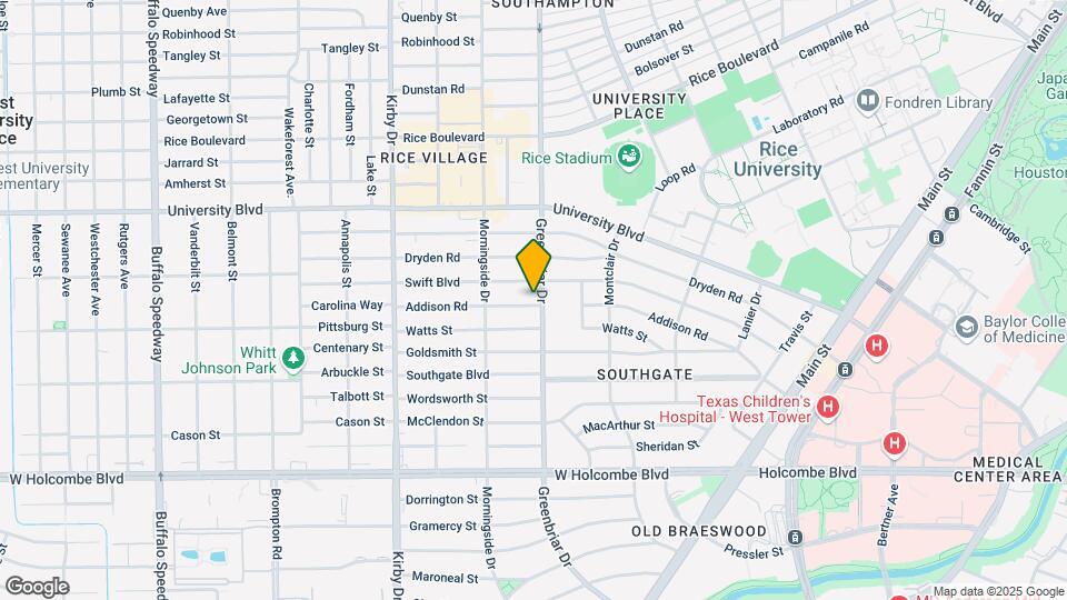 2306 Addison Rd Mapa y Detalles de la Ubicación