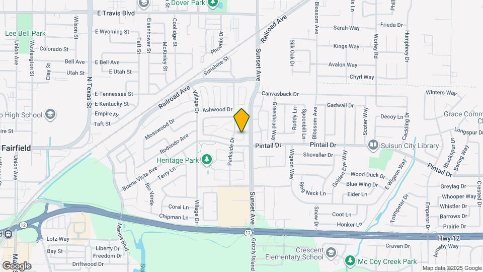 318 Ridgecrest Cir Map and Location Details