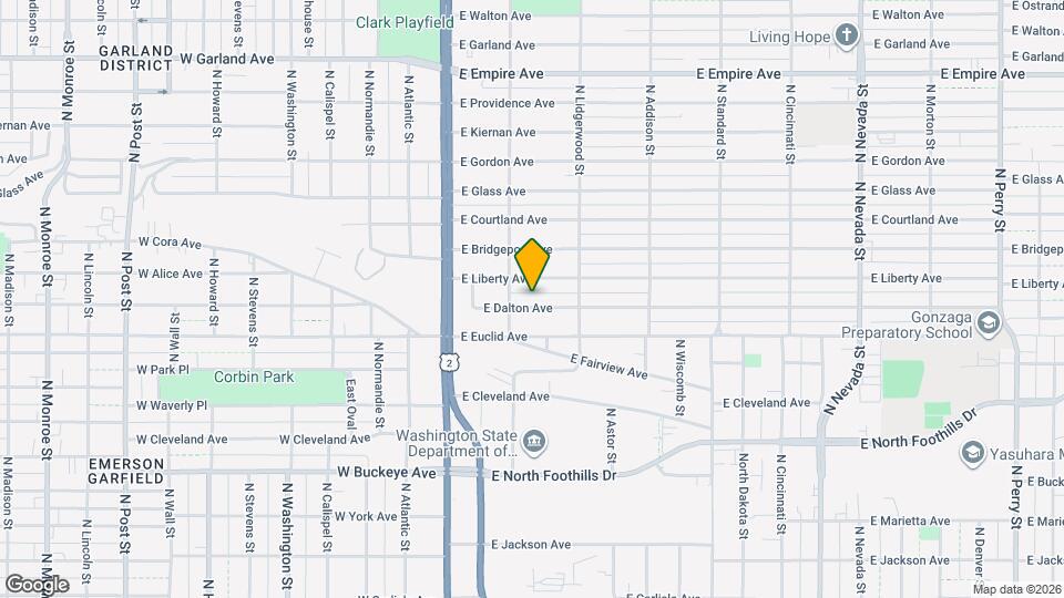 117 E Dalton Ave Map and Location Details