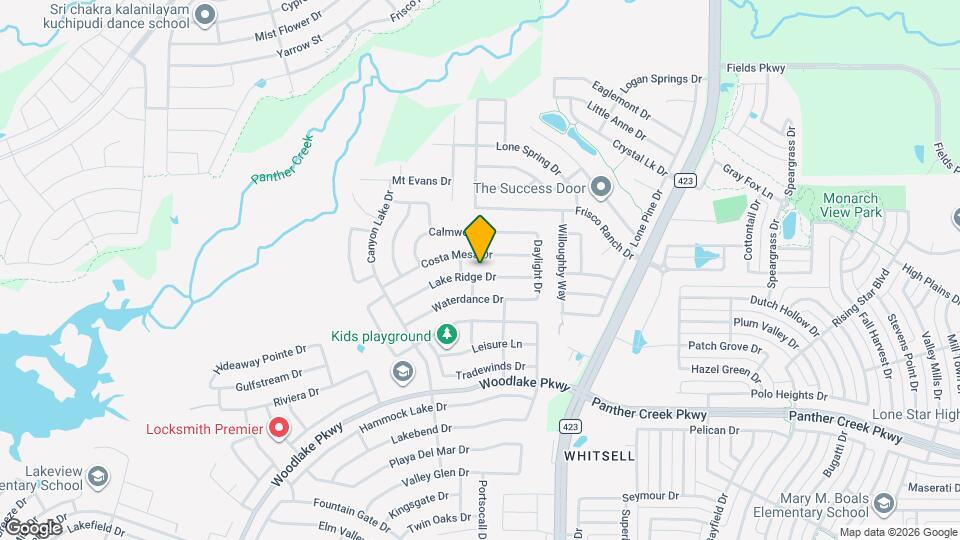 2683 Lake Ridge Dr Map and Location Details