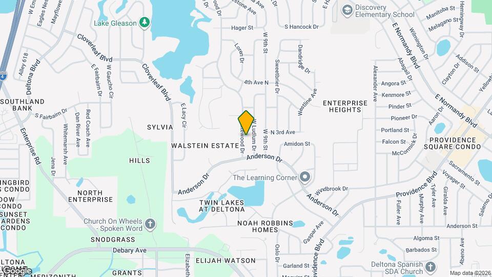 745 Whitewood Dr Map and Location Details