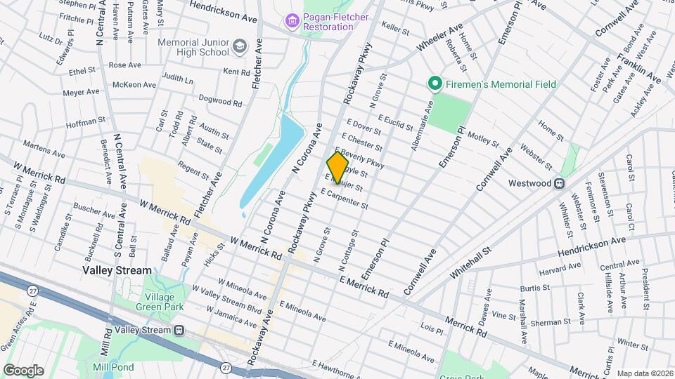 98 N Grove St Map and Location Details