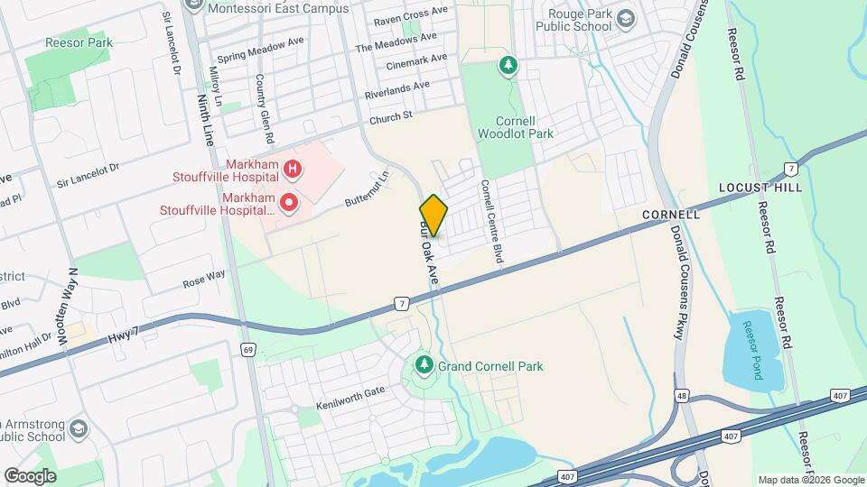 3380 Bur Oak Ave Map and Location Details