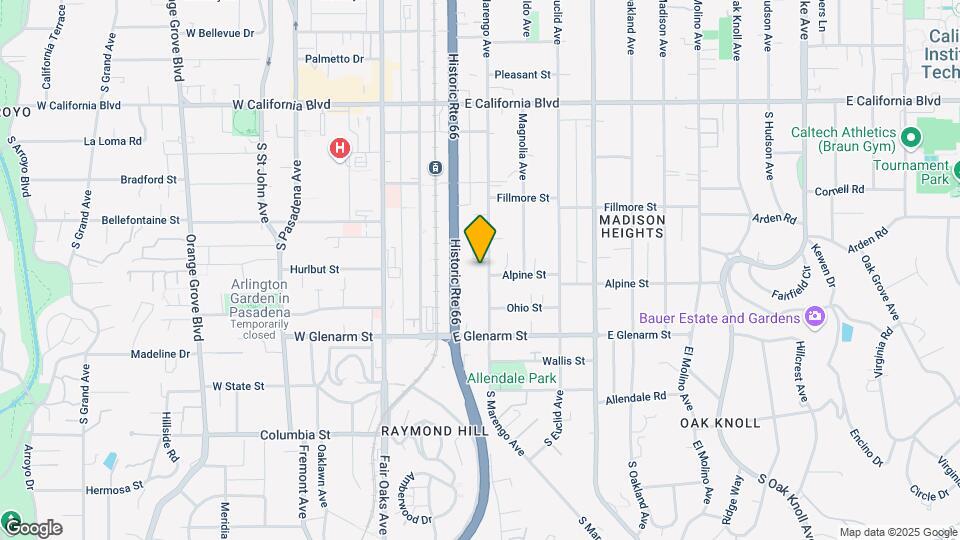 919 Marengo Ave Map and Location Details