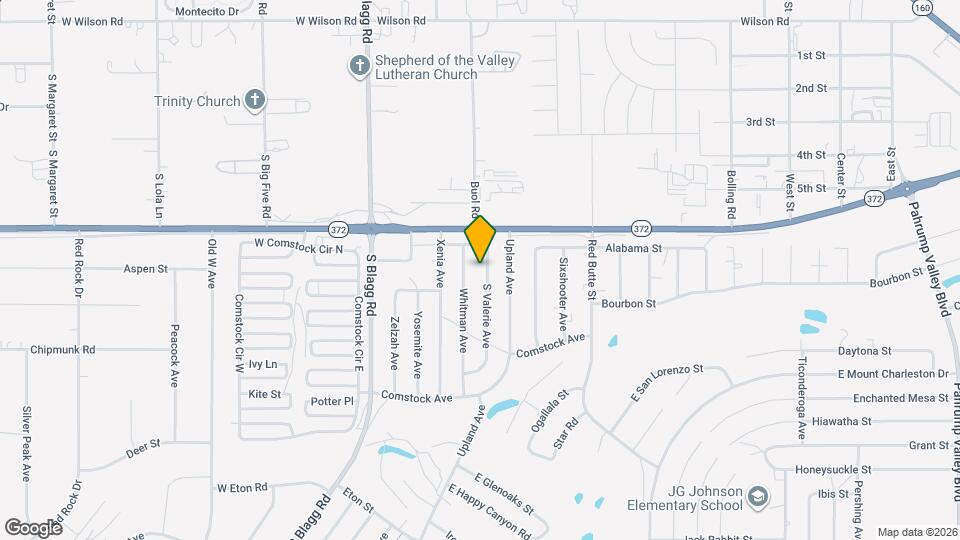 1080 S Potro Ave Map and Location Details