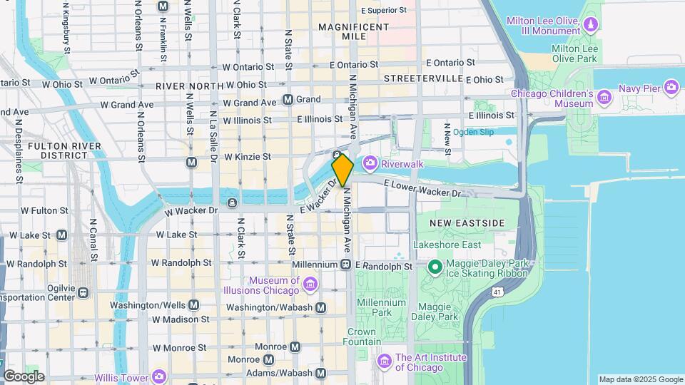 326 N Michigan Ave, Unit 3N Map and Location Details