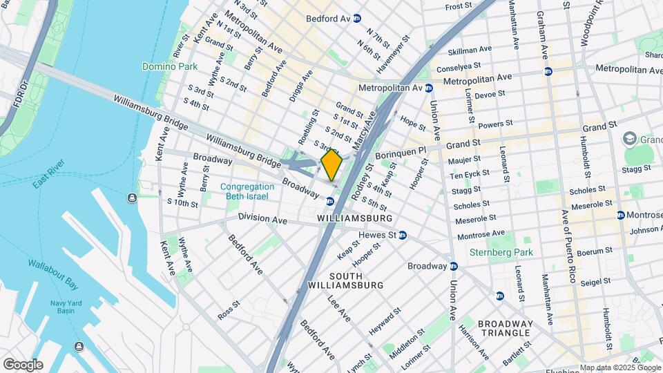 275 S 5th St Map and Location Details