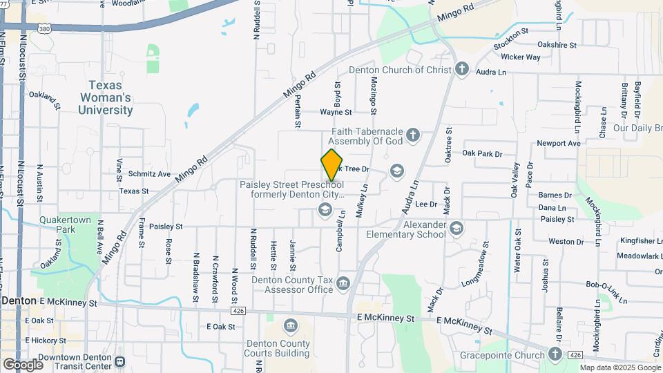 1604 White Oak Ct Map and Location Details